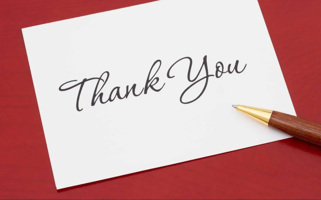 Parent Letter of Appreciation (Bethany Professional Childcare)