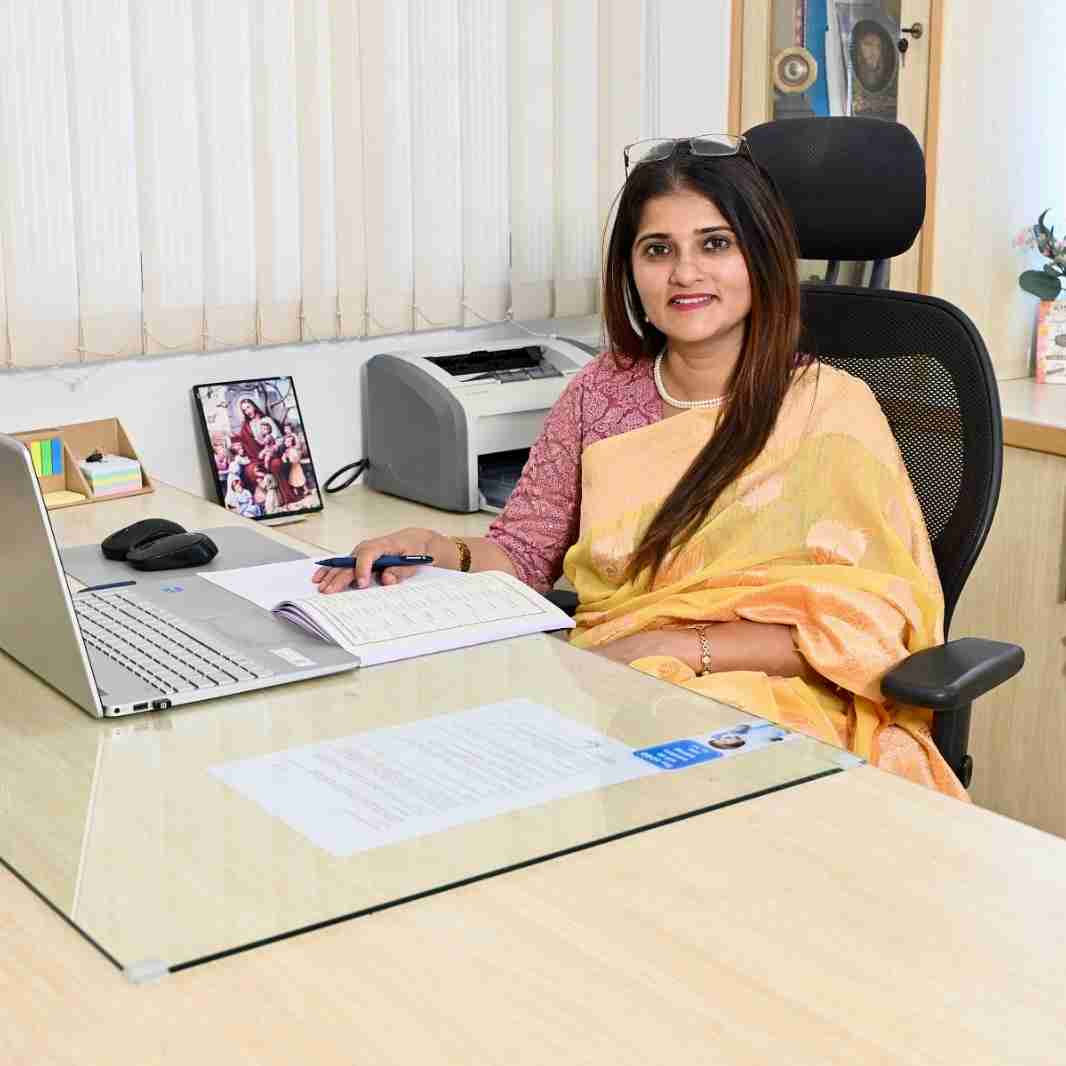Sangeetha Macaden Ms. Sangeetha Macaden, Headmistress: Bethany High Sarjapur | Bethany Institutions
