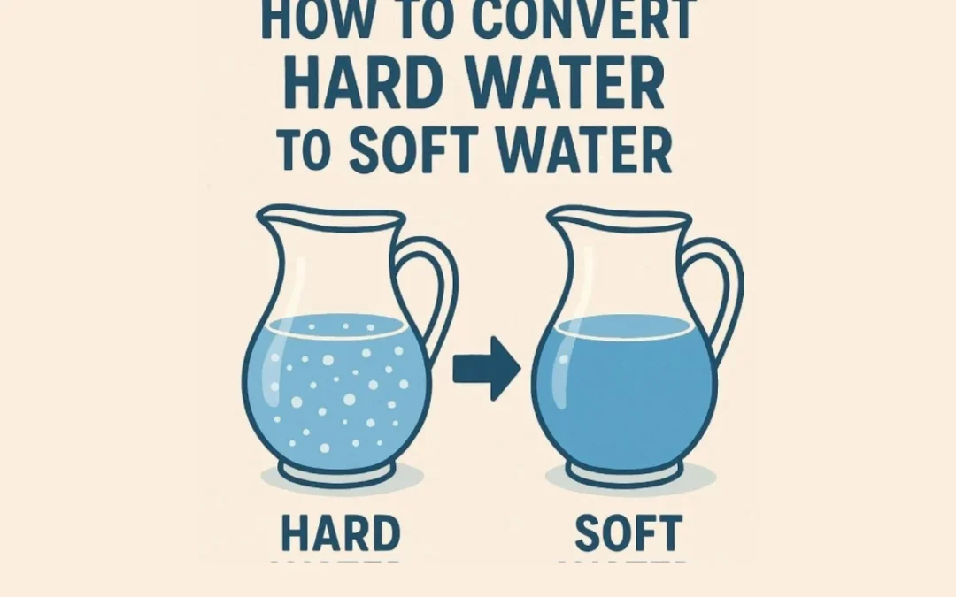 How to Convert Hard Water to Soft Water at Home
