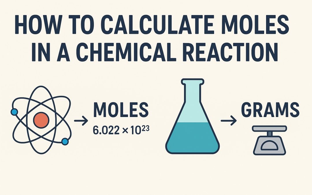 How to Calculate Number of Moles in chemical Reaction