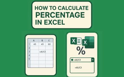 How to Calculate Percentage in Excel