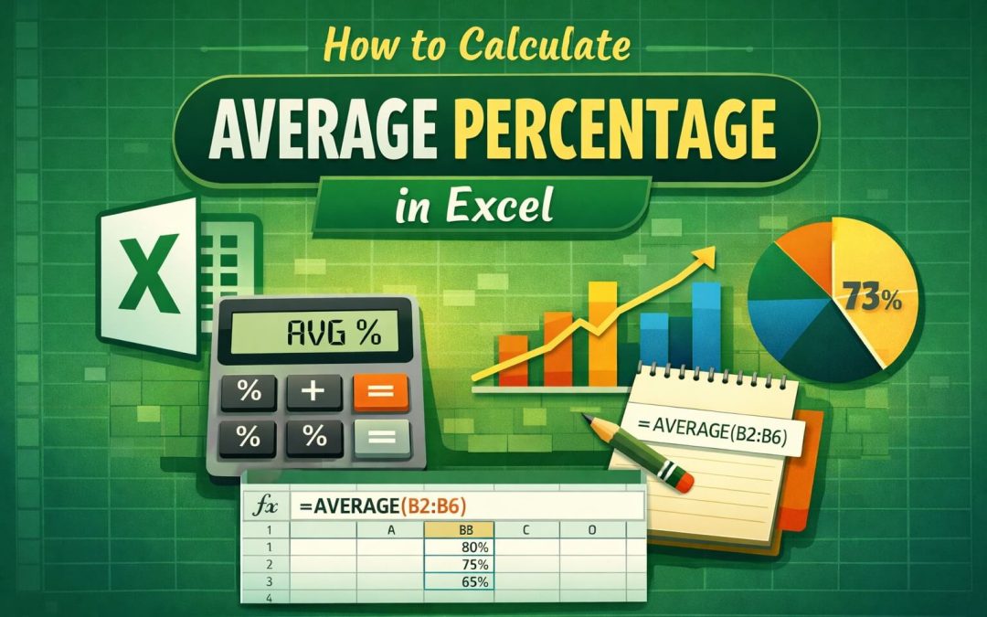 How to Calculate Average Percentage in Excel