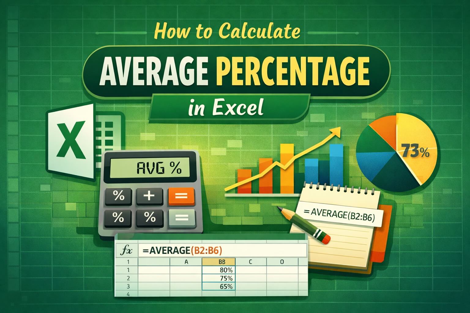 How to Calculate Average Percentage in Excel