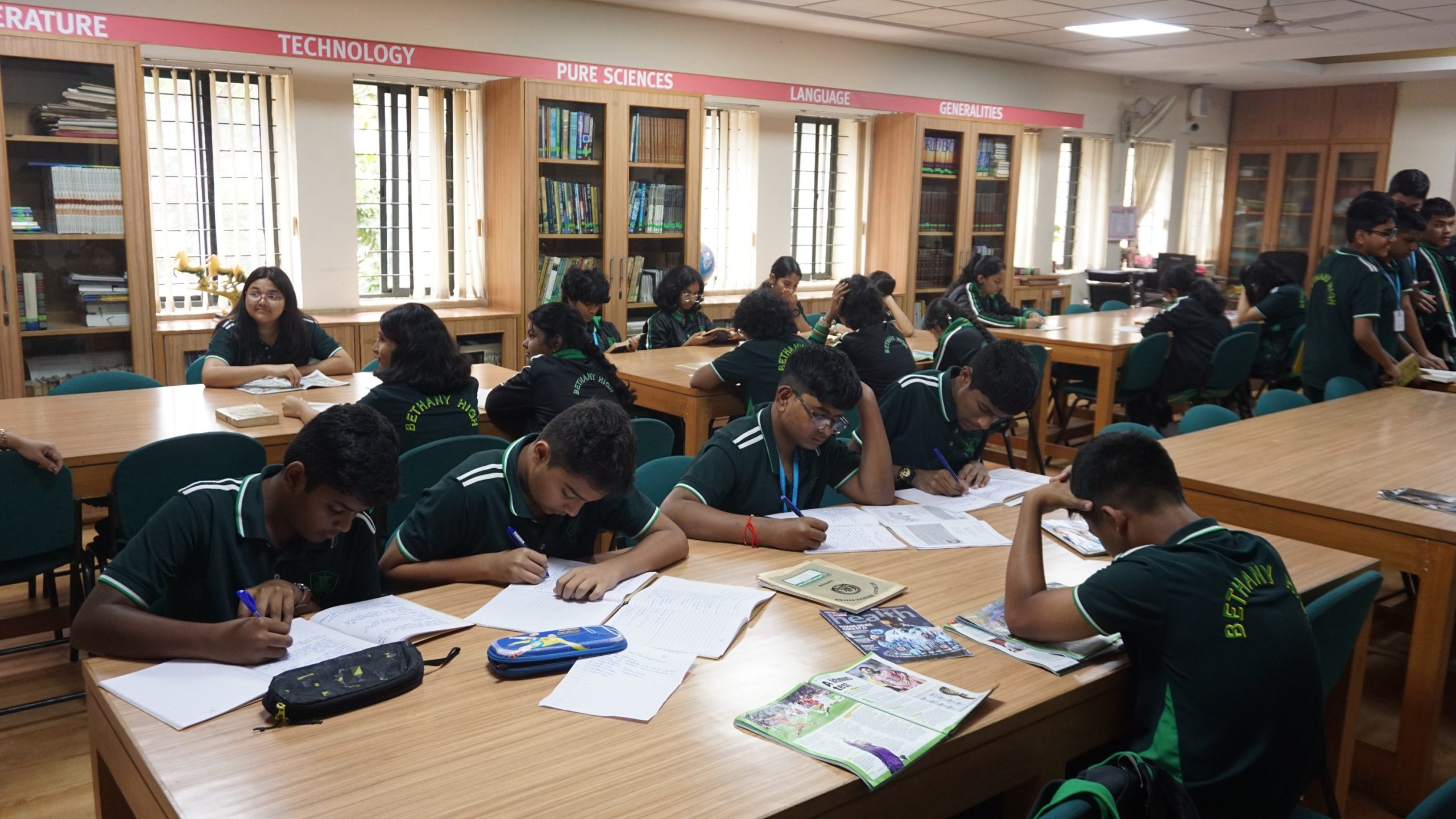 The Bethany High Library