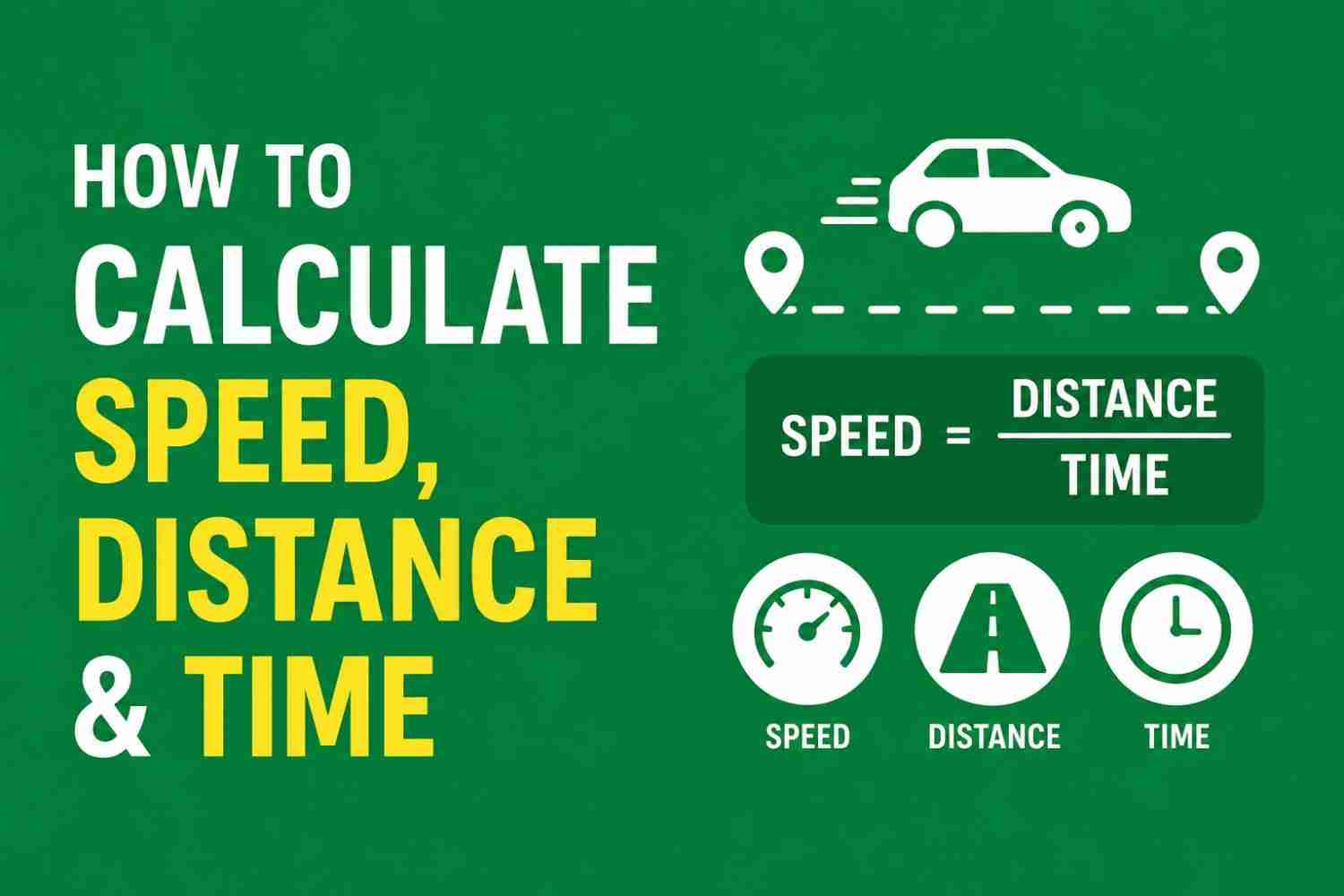How-to-Calculate-Speed,-Distance-&-Time How-to-Calculate-Speed-Distance