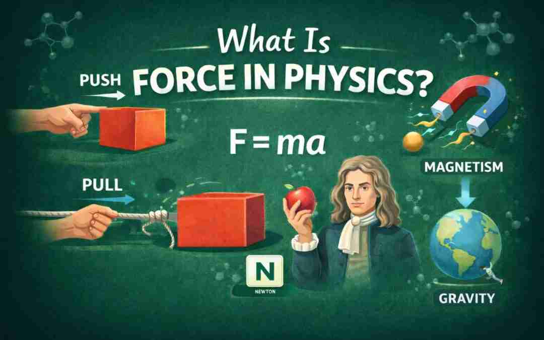 What Is Force in Physics? Definition, Types & Examples